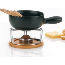 KELA Syrové fondue NATURA 10-dielne keramika, nerez, chróm, buk