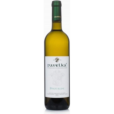 Pavelka a syn Pinot blanc 2021 Výber z hrozna 13,5% 0,75 l (čistá fľaša)