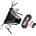 Bang! Power Panty Kit Lace Panties, Bullet & Blindfold Pink
