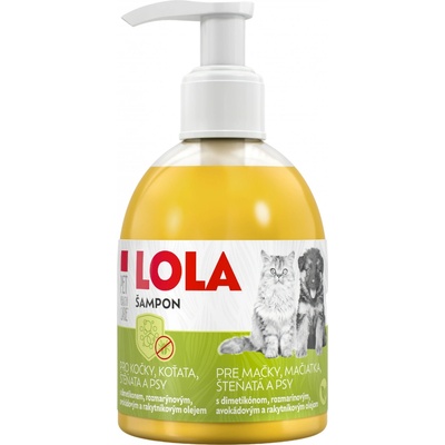 PHC Šampon LOLA antiparazit. pro psy a kočky 250 ml