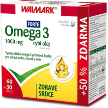 Walmark Omega-3 rybí olej Forte 1000 mg 90 kapsúl