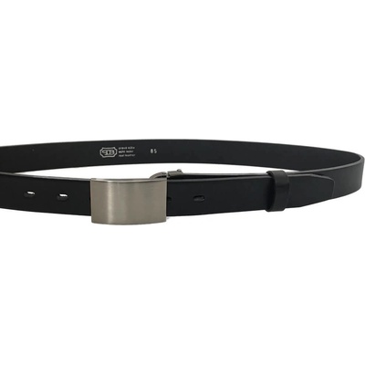 Penny Belts pánský kožený opasek 30-100-3PS-60 černý
