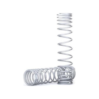 Traxxas пружина амортисьор GTR #0.833 прогресивна (2) (сребърна)