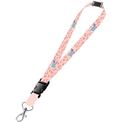 Šňůrka na krk Oxybag s karabinou Kočka