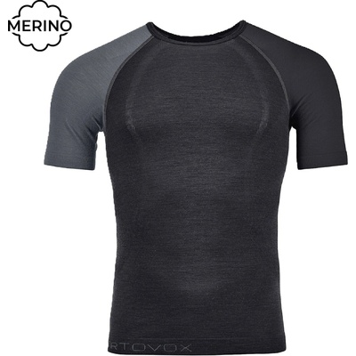 Ortovox funkčné tričko 120 Comp Light Short Sleeve black raven