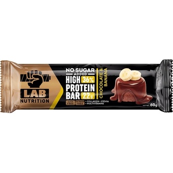 Lab Nutrition Premium High Protein Bar 36% [60 грама] Шоколад и банан