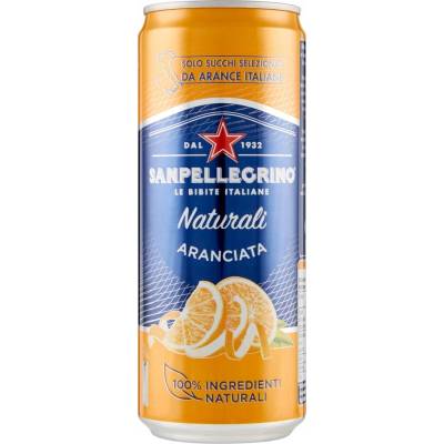 San Pellegrino pomaranč s pridanou šťavou 330 ml