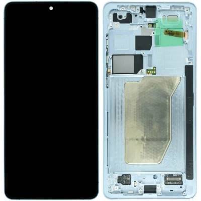 Displej Samsung Galaxy S26 Ultra 5G (US & International) – Soft OLED Refurbished s rámem – nebesky modrý SAM3174