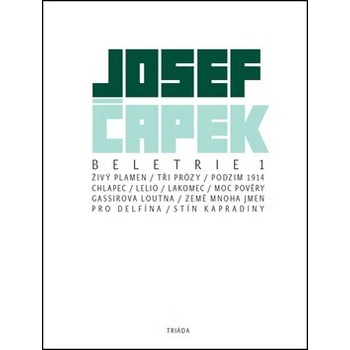 Beletrie 1 Josef Čapek