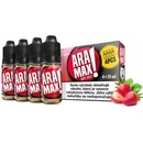 E-liquidy Aramax 4Pack Max Strawberry 4 x 10 ml 12 mg