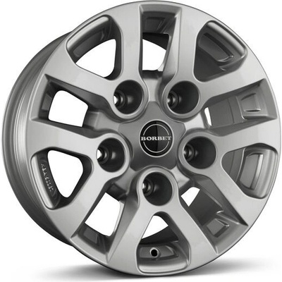 Borbet LD 8x16 5x165 ET5 silver