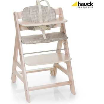Hauck Beta+ dřevěná bílá washed