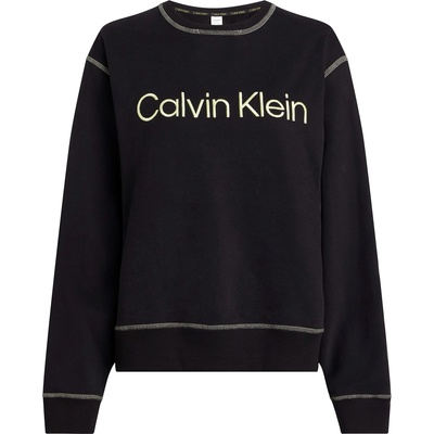 Calvin Klein Блуза Calvin Klein Long Sleeve Sweater - Black/Lime