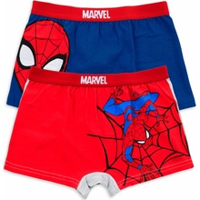 Chlapecké boxerky MARVEL SPIDERMAN SET 2 modré a červené