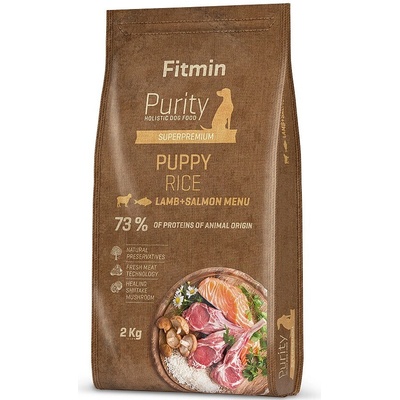Fitmin Purity Rice Puppy Lamb & Salmon 2 x 12 kg