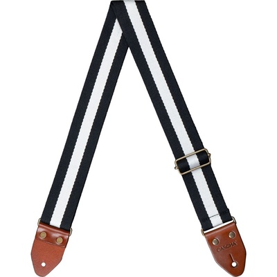 Cascha CGS-CD4 Cotton Black & White Колан за китара (CGS-CD4)