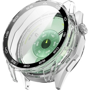 Techsuit Протектор за Huawei Watch GT 6 46 мм - Techsuit - Defense360 Pro рамка + протектор за екран - Прозрачен
