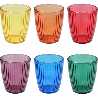 Tognana Sklenice set barevné PANAMA 6 x 320 ml