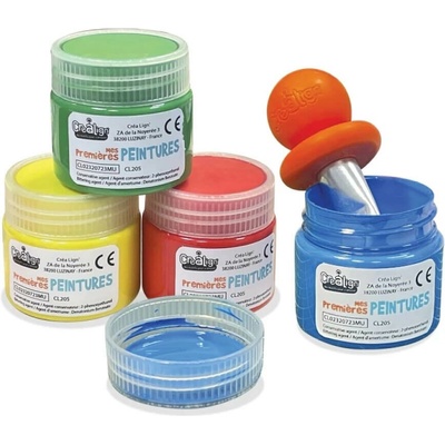 Créa Lign moje prvé prstové farby 4 ks