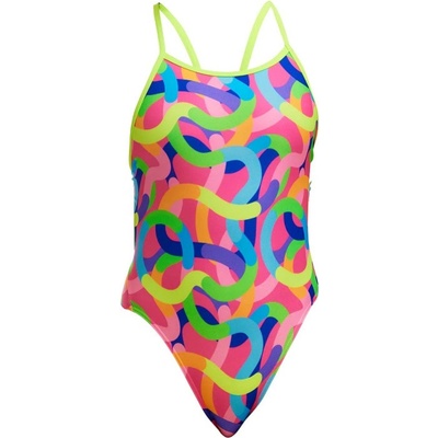 Funkita Curly Wurly Single Strap One Piece Girls