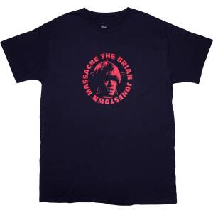 The Brian Jonestown Massacre Logo Navy Blue M Риза (BJMTS01MN02)