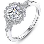 Silenti Jewelry Сребърен пръстен "Грижовност" - 7 - 54.5мм (17.2мм диам. )