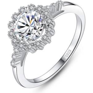 Silenti Jewelry Сребърен пръстен "Грижовност" - 7 - 54.5мм (17.2мм диам. )