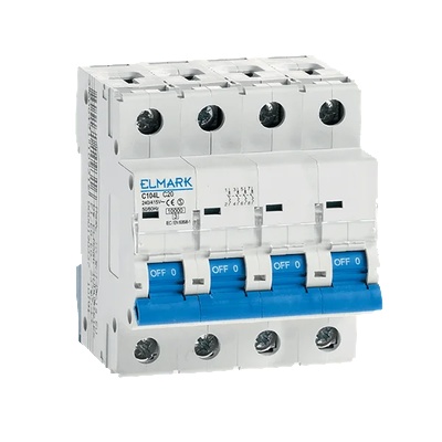 ELMARK АВТОМАТИЧЕН ПРЕДПАЗИТЕЛ c104l 50a 4p 10ka КРИbА c (41412)