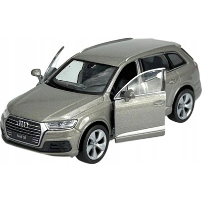 WELLY 2015 AUDI Q7 4 M STRIEBORNÝNOVÝ KOVOVÝ MODEL 43706 1:34