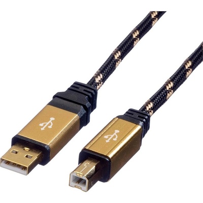 Roline 11.02.8802 USB 2.0 USB-A zástrčka USB-B zástrčka 1,8m vícebarevný