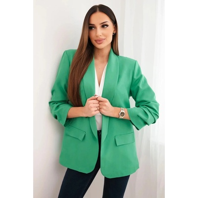 Kesi Dámska bunda 9709 Zelená svetlo