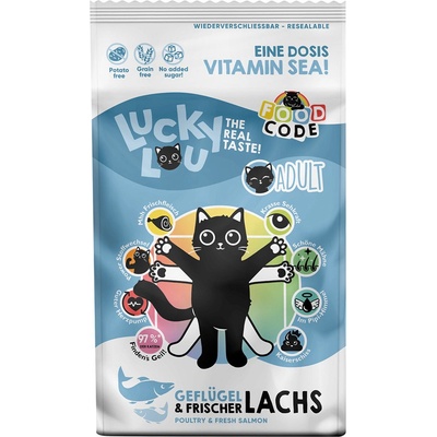 Lucky Lou Adult drůbež a losos 1,7 kg