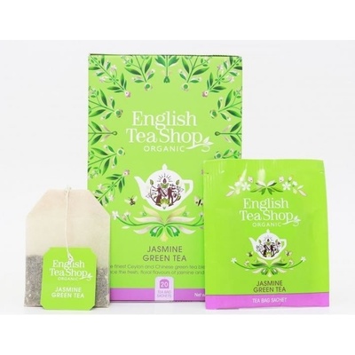 English Tea Shop Čaj Jasmín a zelený čaj, 20 sáčků