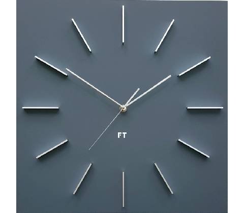 Future Time FT1010GY Square grey 40cm