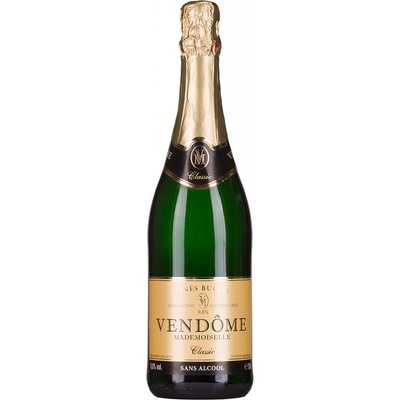Vendome Mademoiselle alcohol free sparkling BIO biele 0% 0,75 l (čistá fľaša)