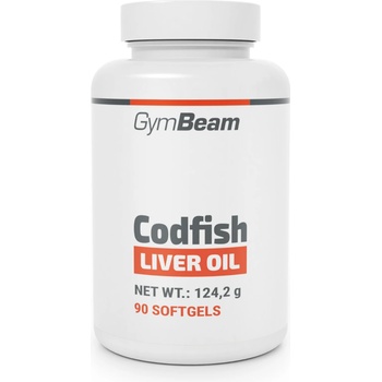 GymBeam Масло от черен дроб на треска 90 капс