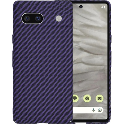 Techsuit Carbonite FiberShell Google Pixel 7a fialové
