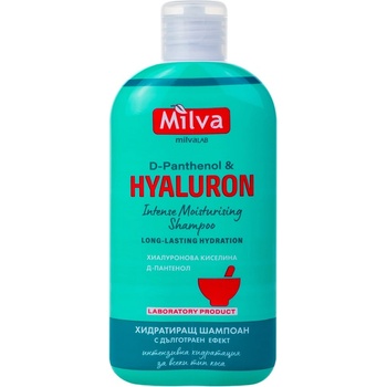 Milva Хидратиращ шампоан с хиалурон, 200 ml