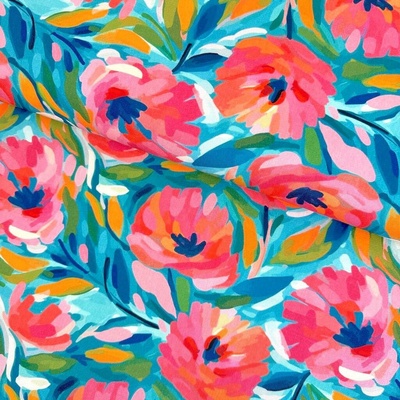 Bavlna Sarah Digital 200g - Multicolour v.1