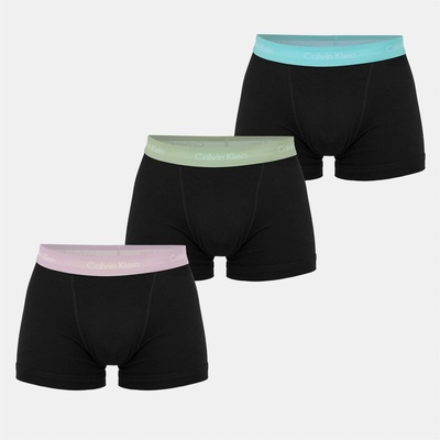 Боксерки Calvin Klein 3-Pack Cotton Stretch Boxer Shorts - Pnk/Grn/Blu