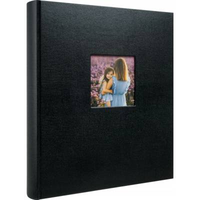 Tradiční album Belize - Černé album na vlepování fotografií, 50 bílých listů