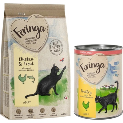 Feringa Adult Duo kuracie a pstruh 0,4 kg