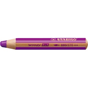 STABILO Лилав тебеширен молив Stabilo Woody 880/370 (880/370)