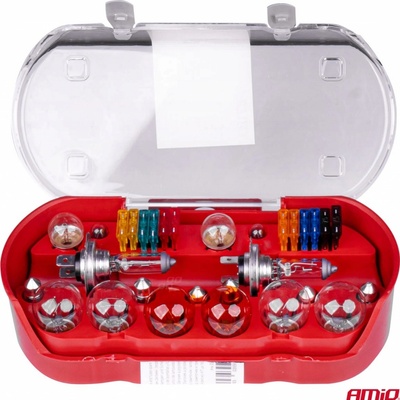 AMIO Sada halogenových žárovek 30ks (H7+H7)