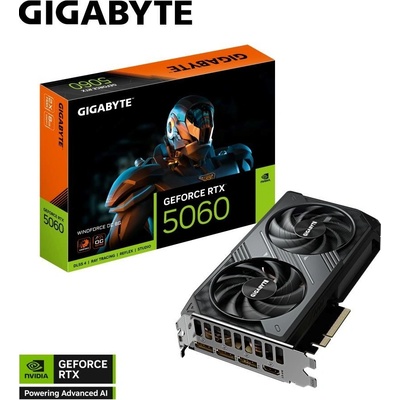 Gigabyte GeForce RTX 5060 WINDFORCE OC 8G GV-N5060WF2OC-8GD