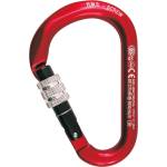 Kong HMS карабинер Kong HMS Classic Screw Sleeve HMS carabiner - Red / Black / Silver (323-0167-0611)