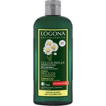 Logona šampón pre svetlé a farbené vlasy Rumanček 250 ml