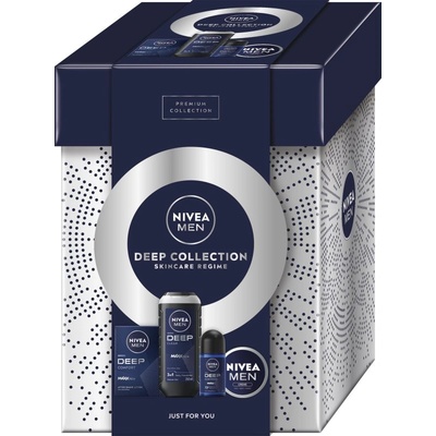 Nivea MEN Deep Collection подаръчен комплект за тяло и лице