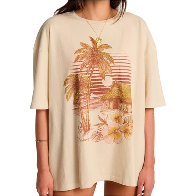 Billabong Дамска тениска Billabong Women's Will Find Me Here T-shirt - White Cap (916-5908-0114)