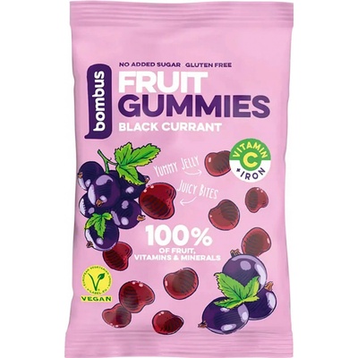 DMHERMES TRADE BOMBUS FRUIT ENERGY black currant gummies 35 g